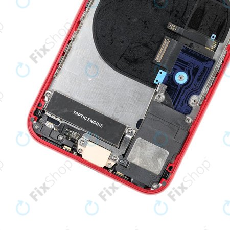 Apple iPhone 8 - Zadnje ohišje z majhnimi deli (Red)