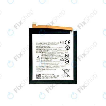 Nokia 7.1, 5.1 Plus, 6.1 Plus (Nokia X6) - Baterija HE342 3000mAh