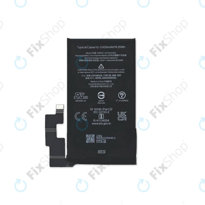 Google Pixel 7 Pro GP4BC GE2AE - Baterija GMF5Z 5000mAh - G949-00304-01 Genuine Service Pack