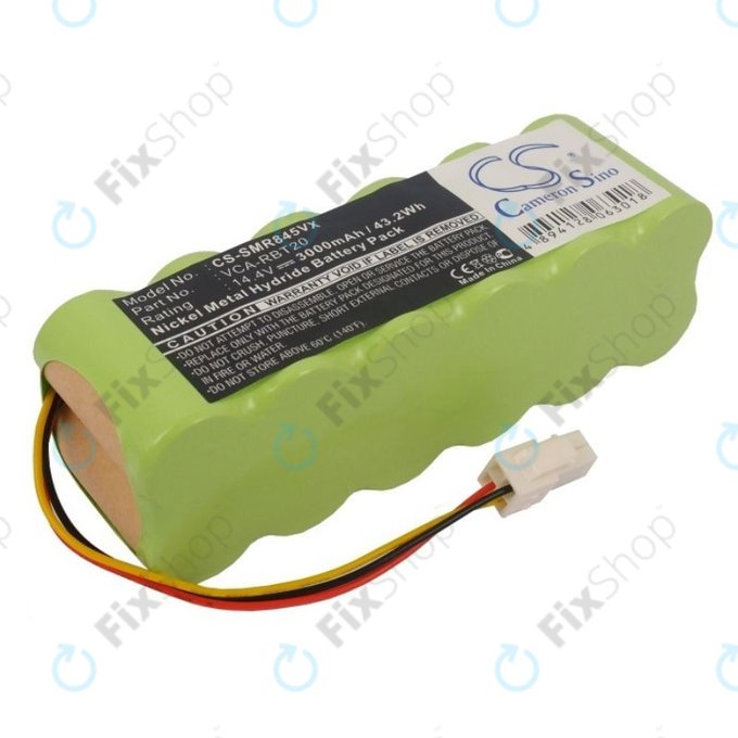 Samsung Navibot SR8840, SR8895, VCR8845 - Baterija VCA-RBT20 Ni-MH 14.4V 3000mAh HQ