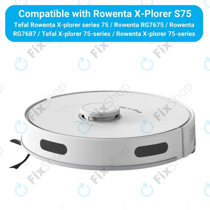 Komplet nadomestnih delov za Rowenta X-Plorer S75 (2x Glavna krtača, 4x Filter, 4x Stranska krtača)