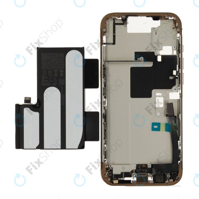 Srednji okvir z baterijo za iPhone 16 Pro Max | Desert Titanium | ZD076-00695 | Genuine Apple