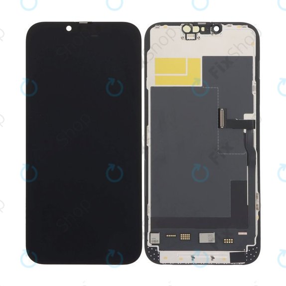 Zaslon Soft OLED za iPhone 13 Pro Max, Steklo na dotik z okvirjem, DIAGNOSTIC