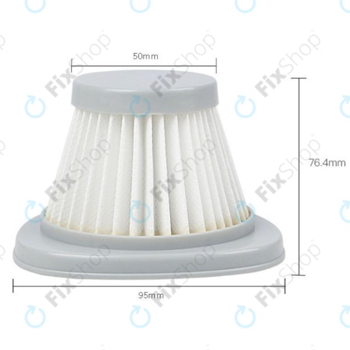 HEPA filter, 2 kos za Xiaomi Deerma DX118C, DX128Cs