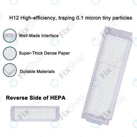 Xiaomi Mi Robot Vacuum Mop Pro (P), 2 Lite, 2 Pro, 2S, 3C, Viomi V2 Pro, V3, SE - HEPA filter (2 kosa)