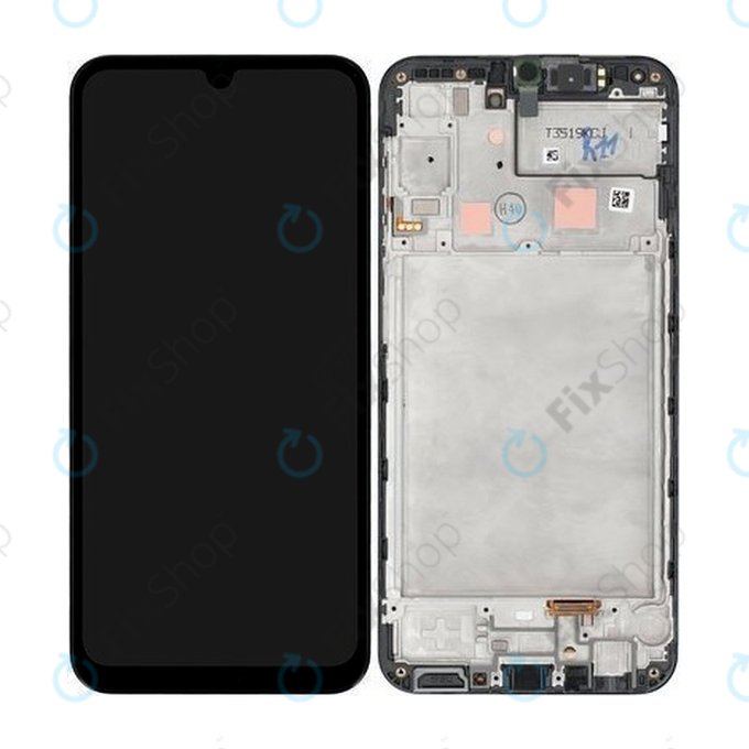 Samsung Galaxy A24 A245 - LCD zaslon + steklo na dotik + okvir (Black) - GH82-28686A Genuine Service Pack