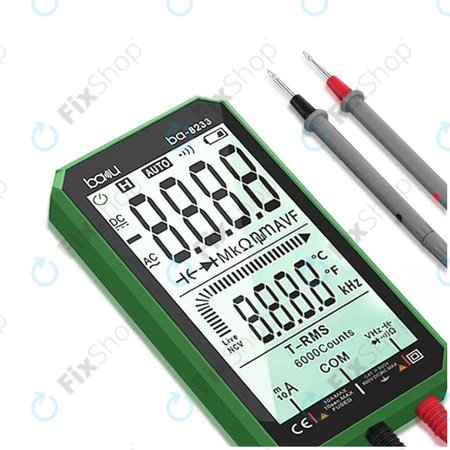 Baku BA-8233 - profesionalni digitalni multimeter z zaslonom na dotik