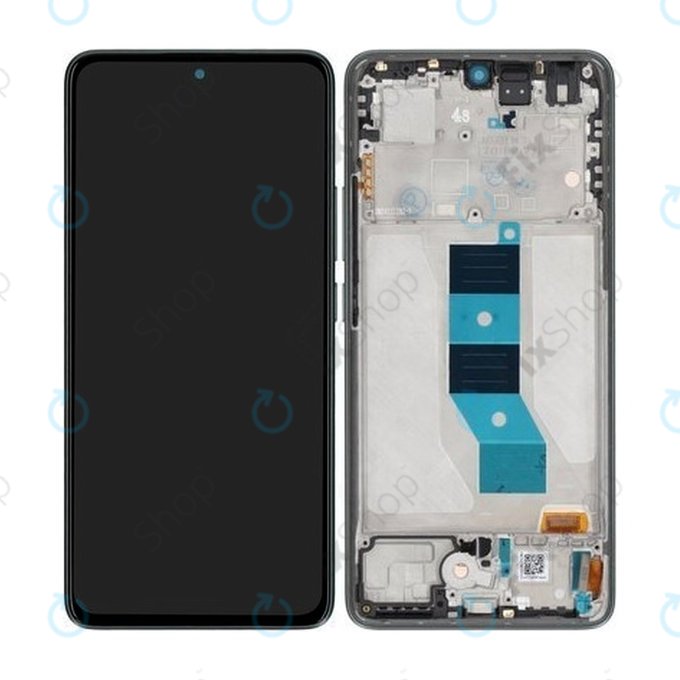 Xiaomi Poco M7 Pro 5G - LCD zaslon + steklo na dotik + okvir (Green) - 5600060O17P00 Genuine Service Pack
