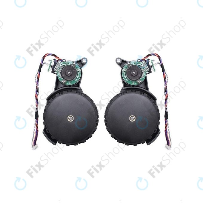 Xiaomi Roborock S5 Max, S6 Pure, S7 - Levo in desno kolo z Motorjem (Siva)