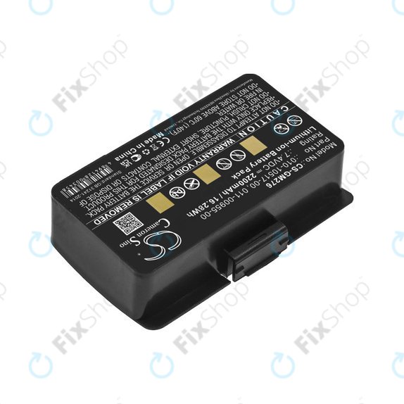 Baterija za Garmin GPSMAP 276, 296, 376, 378, 478, 495, 2200mAh, Li-Ion, 7.4V, 010-10517-00, HQ