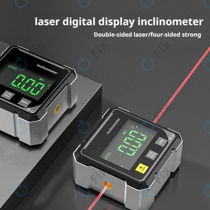 Digitalni kotomer z magnetom in laserjem