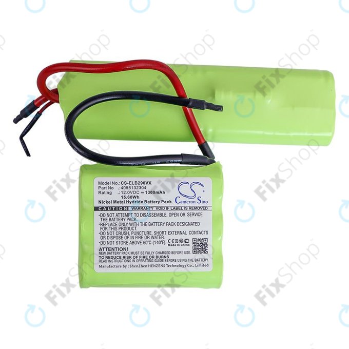 Baterija za AEG, Electrolux, 1300mAh, Ni-MH, 12V, 4055132304, HQ