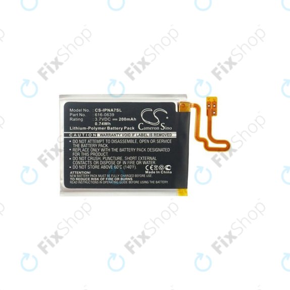 Apple iPod Nano (7th Gen) - Baterija 616-0639 200mAh HQ