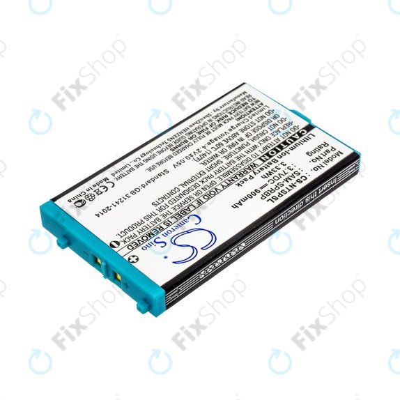 Baterija za Nintendo Advance SP, AGS, 900mAh, Li-Ion, 3.7V, SAM-SPRBP, HQ