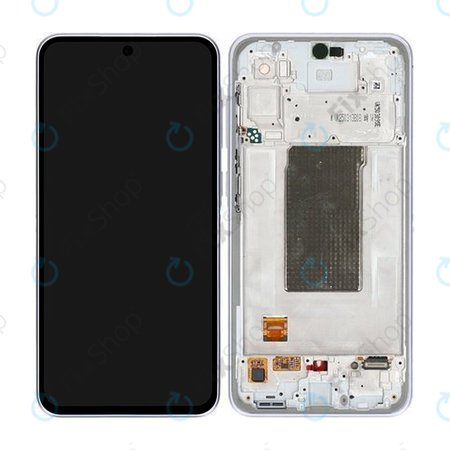 Samsung Galaxy A36 A366E - LCD zaslon + steklo na dotik + okvir (Awesome Lavender) - GH82-36841D Genuine Service Pack
