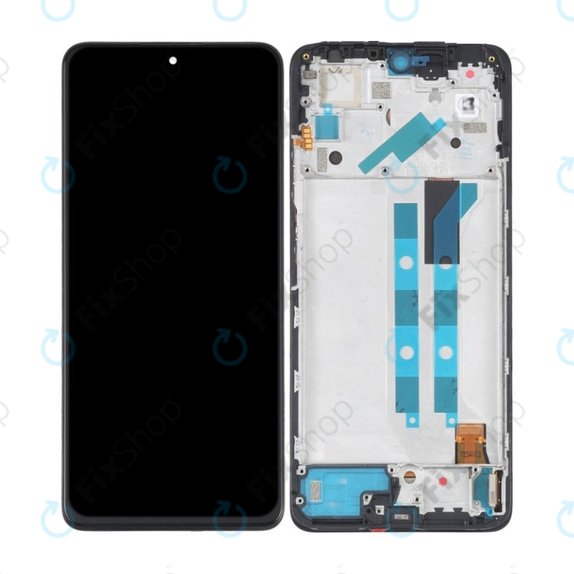 Xiaomi Redmi Note 11 Pro 4G, 5G, Poco X4 Pro 5G - LCD zaslon + steklo na dotik + okvir (Graphite Grey) OLED