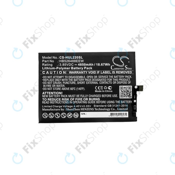 Huawei Honor 10X Lite - Baterija HB526488EEW 4850mAh HQ