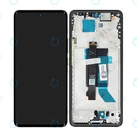 Xiaomi Redmi Note 14 Pro 5G 24090RA29G - LCD zaslon + steklo na dotik + okvir (Midnight Black) - 56002300O1600 Genuine Service Pack