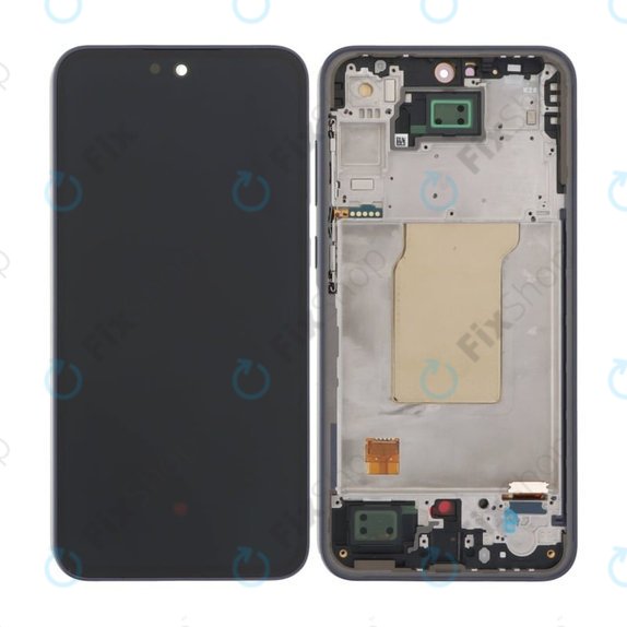Samsung Galaxy A35 A356B - LCD zaslon + steklo na dotik + okvir (Awesome Lilac) OLED