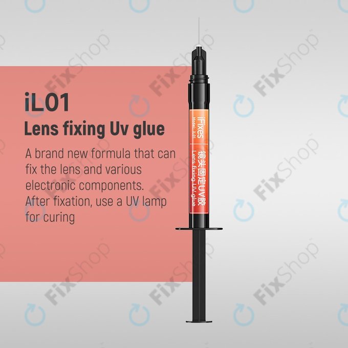 iFixes iL01 - UV lepilo za pritrditev leč, 5ml