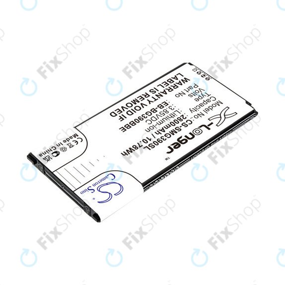 Baterija za Samsung Galaxy Xcover 4, 4S, 2800mAh, Li-Ion, 3.85V, EB-BG390BBE, HQ