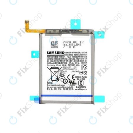 Samsung Galaxy Note 20 N980B - Baterija EB-BN980ABY 4300mAh - GH82-23496A Genuine Service Pack