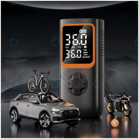 Prenosni električni zračni kompresor z Dodatki (11.1V, 2000mAh)