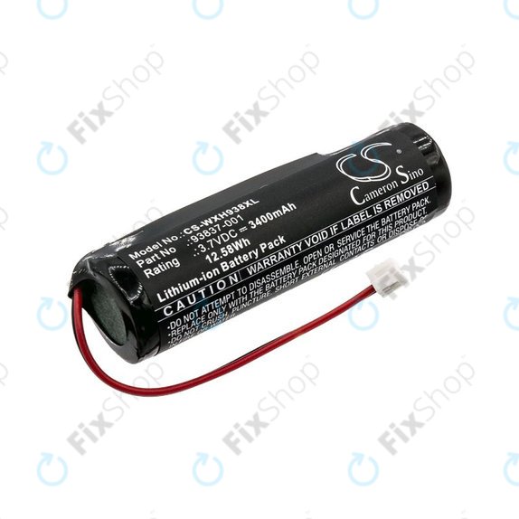 Baterija za WAHL Beretto Black Stealth, Chrome, 3400mAh, Li-Ion, 3.7V, 93837-001, HQ