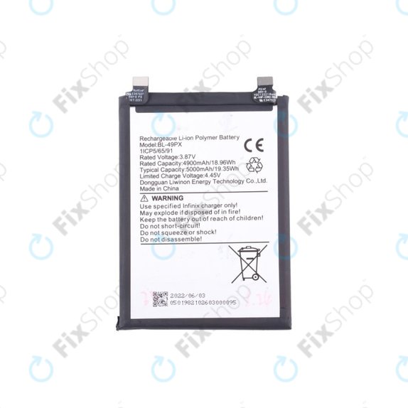 Infinix Note 30 Pro, 30 VIP X6710 - Baterija BL-49PX 5000mAh