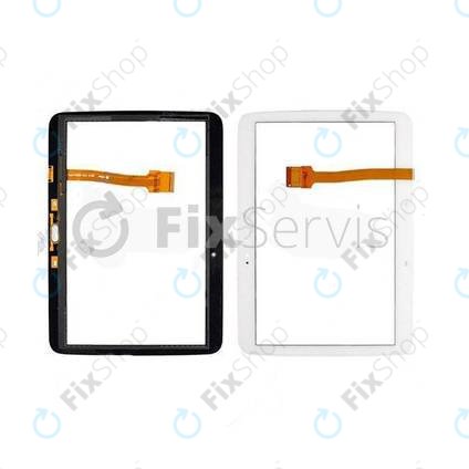 Samsung Galaxy Tab 3 10.1 P5200, P5210 - steklo na dotik (belo)