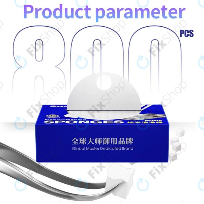 Mechanic NC800 - Večnamenske nano čistilne gobice za tipkovnice in matične plošče