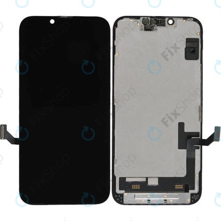 Zaslon Soft OLED za iPhone 14 - Zaslon na dotik + Okvir, DIAGNOSTIC