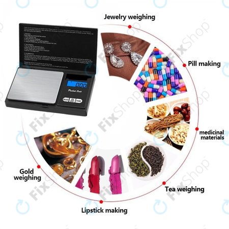 TFY MX-200 - Mini tehtnica 200 g/0,01 g