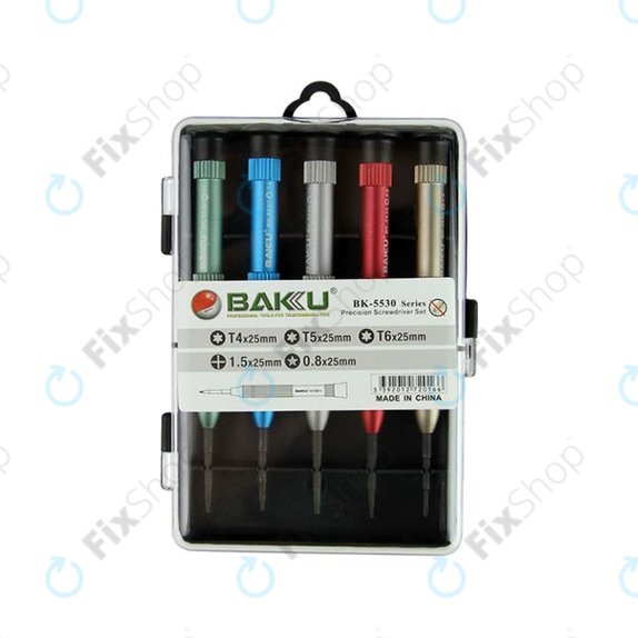 Baku BK-5530 - Set izvijačev za servis prenosnikov (5 kosov)