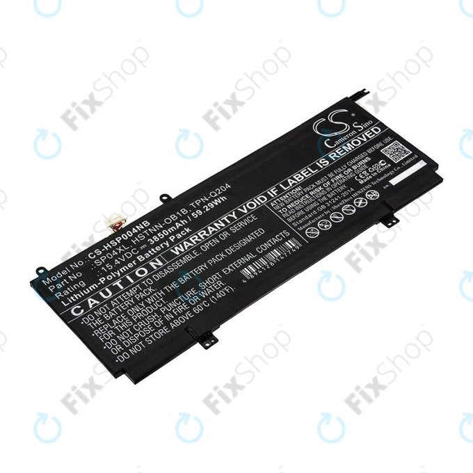 Baterija za HP Spectre X360 13, 3850mAh, Li-Pol, 15.4V, HSTNN-OB1B, HQ