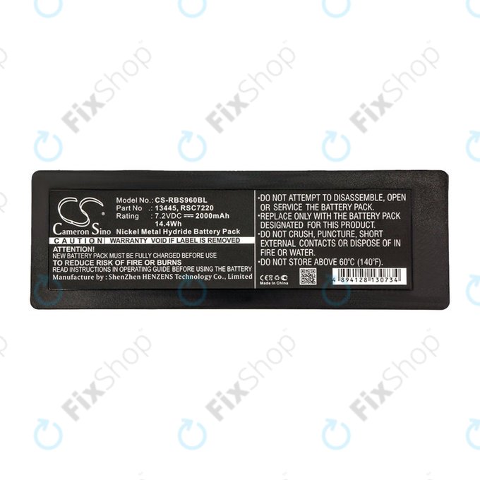 Baterija za Scanreco 590, 592, 2000mAh, Ni-MH, 7.2V, RSC7220, HQ