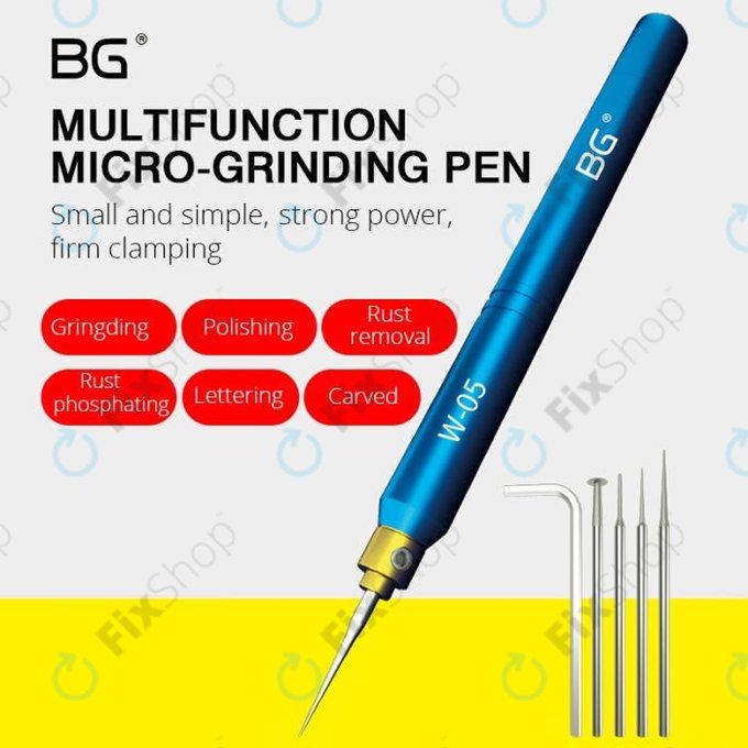 BG W-05 - Večnamensko mikro abrazivno pero