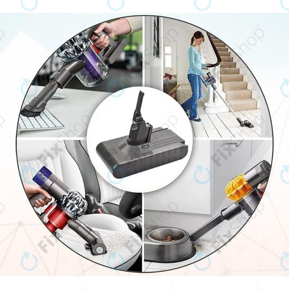 Dyson V8 - Baterija 215681, PM8-US-HFB1497A Li-Ion 21.6V 4000mAh