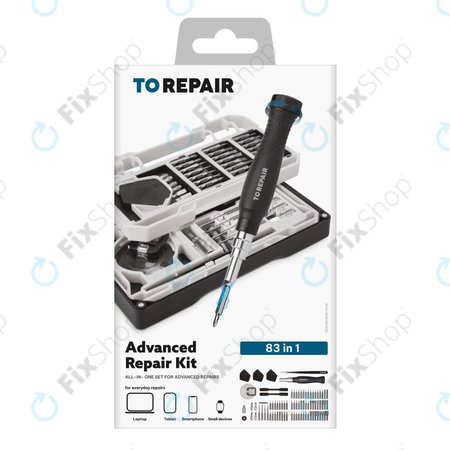 SBS – Napredni komplet za popravilo z magnetnimi nastavki 83v1