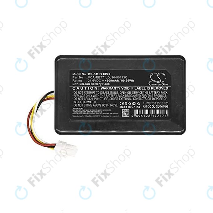 Samsung PowerBot R7040 - Baterija VCA-RBT71, DJ96-00193C, DJ96-00202A Li-Ion 21.6V 4600mAh HQ