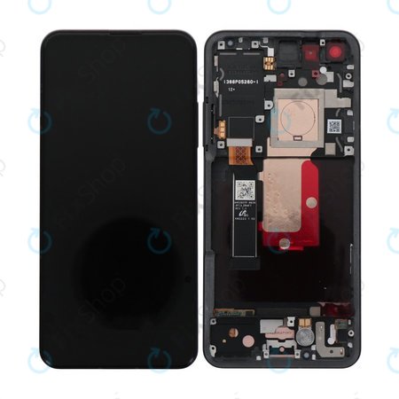 Asus Zenfone 10 AI2302 - LCD zaslon + steklo na dotik + okvir (Midnight Black) - B90AI00M1-R20010 Genuine Service Pack