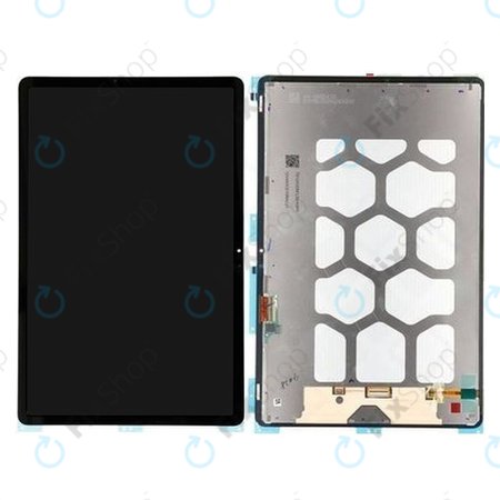 Samsung Galaxy Tab S7 FE 5G T736B - LCD zaslon + steklo na dotik + okvir (Mystic Black) - GH82-25897A Genuine Service Pack