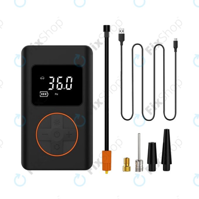 Prenosni električni zračni kompresor z Dodatki (7.4V, 1800mAh)