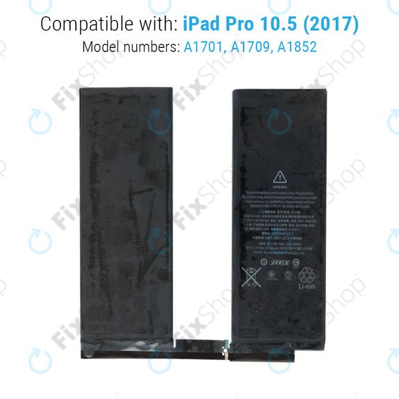 Baterija za iPad Pro 10.5" (2017), 8134mAh