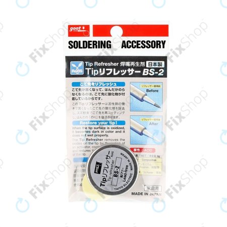 Goot BS-2 - Aktivator za spajkalne konice