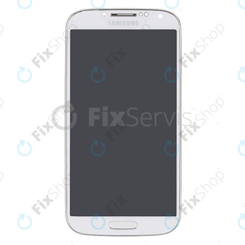 Samsung Galaxy S4 i9505 - LCD zaslon + steklo na dotik + okvir (White Frost) OLED