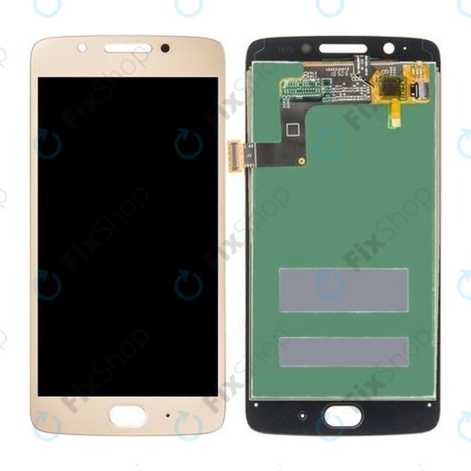 Motorola Moto G5 XT1676 - LCD zaslon + steklo na dotik (Gold) TFT