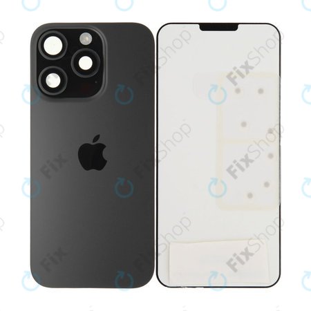 Steklo zadnjega ohišja za iPhone 16 Pro | Black Titanium | 661-42722 | Genuine Apple