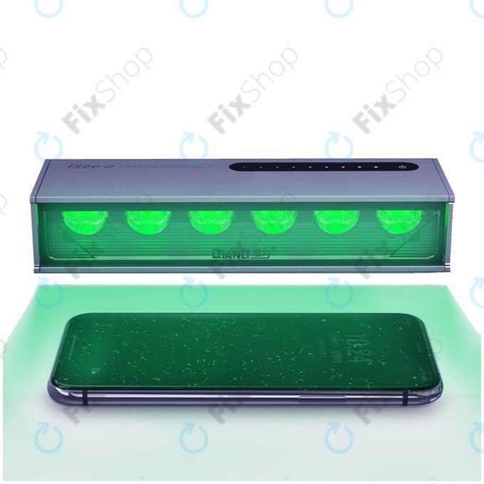 QianLi iSee 2 - Lučka za zaznavanje prahu, skener prahu