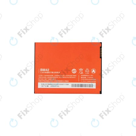 Xiaomi Redmi Note - Baterija BM42 3250mAh